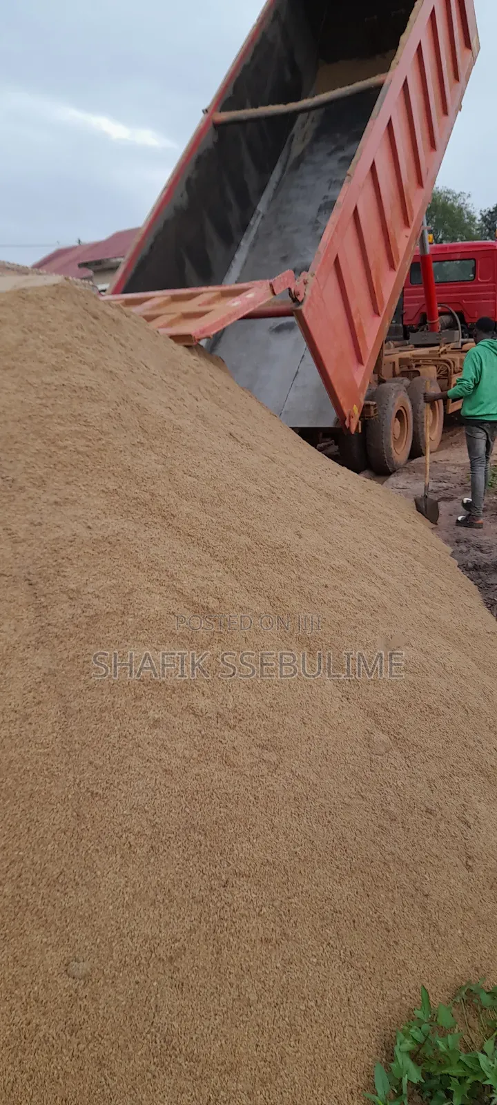Yellow Lake Sand for Concrete
