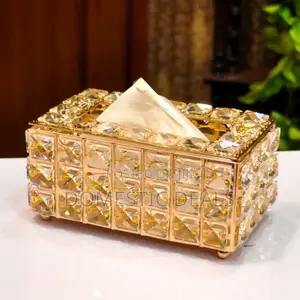 Crystal Tissue Napkin Holder
