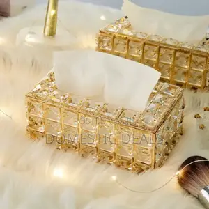 Crystal Tissue Holder Box