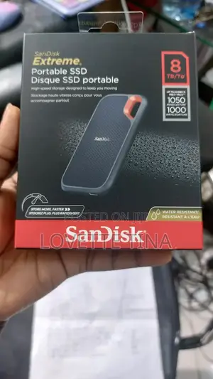 Sandisk SSD External Extreme Pro 8tb 1050mbps