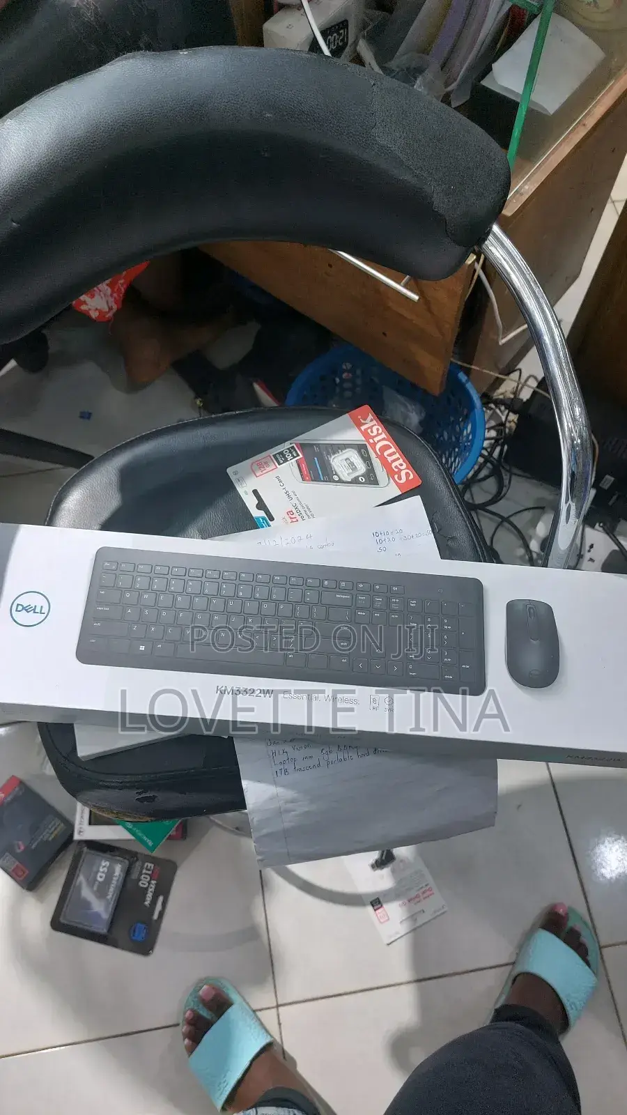 Dell Keyboard Original Wireless Km3322w