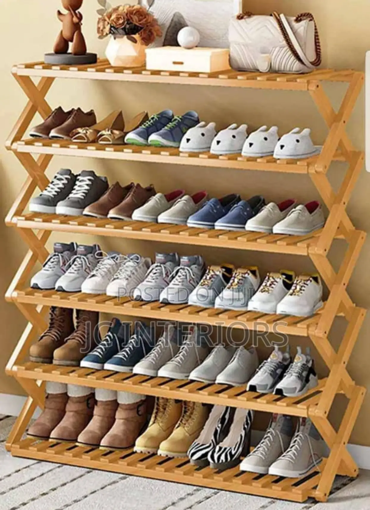 Foldable Bambi Shoe Rack