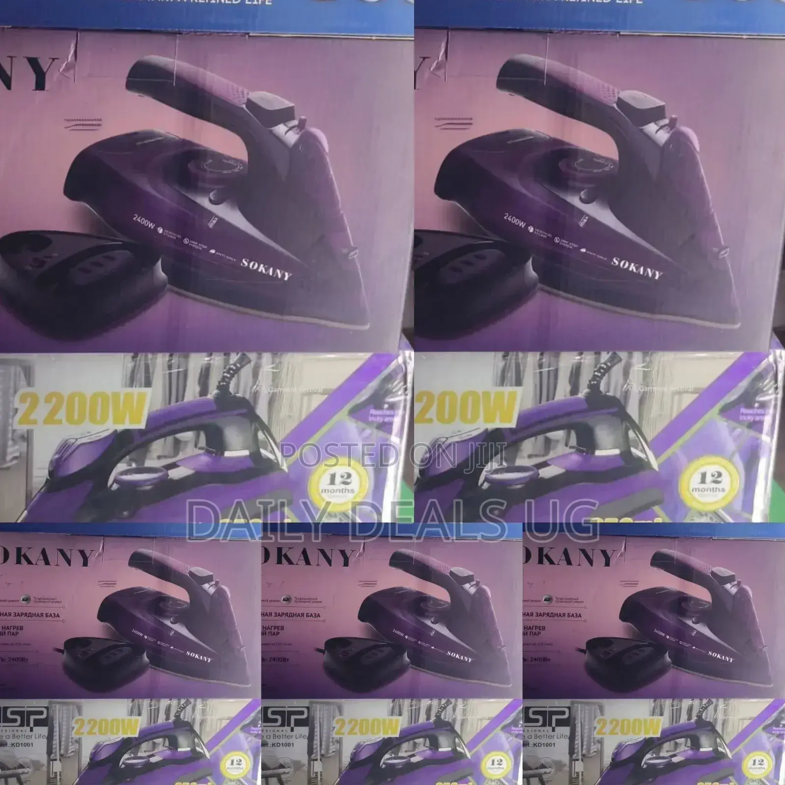 Sokany Steam Iron