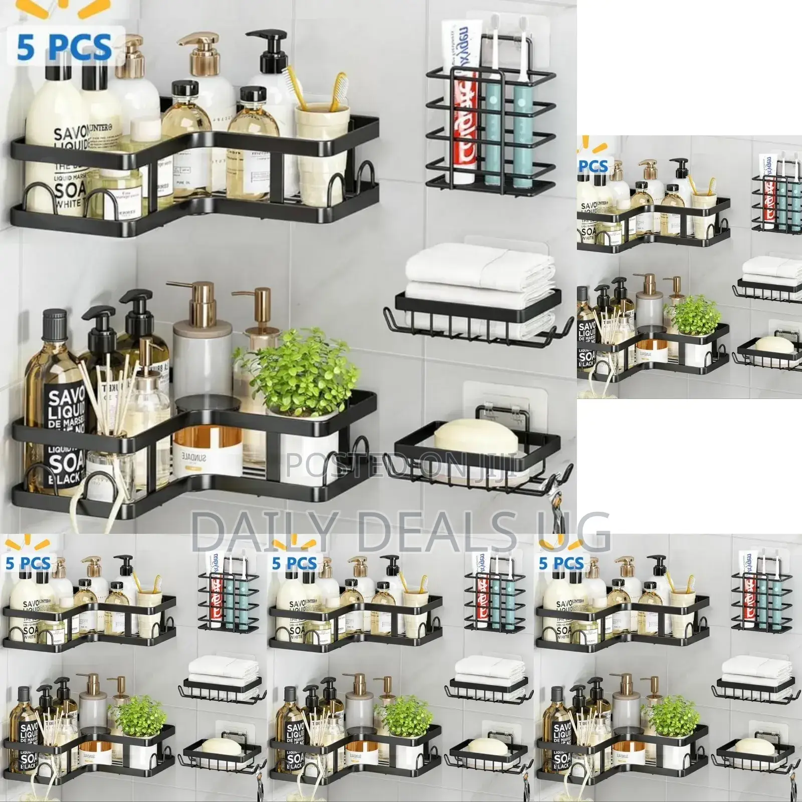 Aluminum Double Shelf Rack
