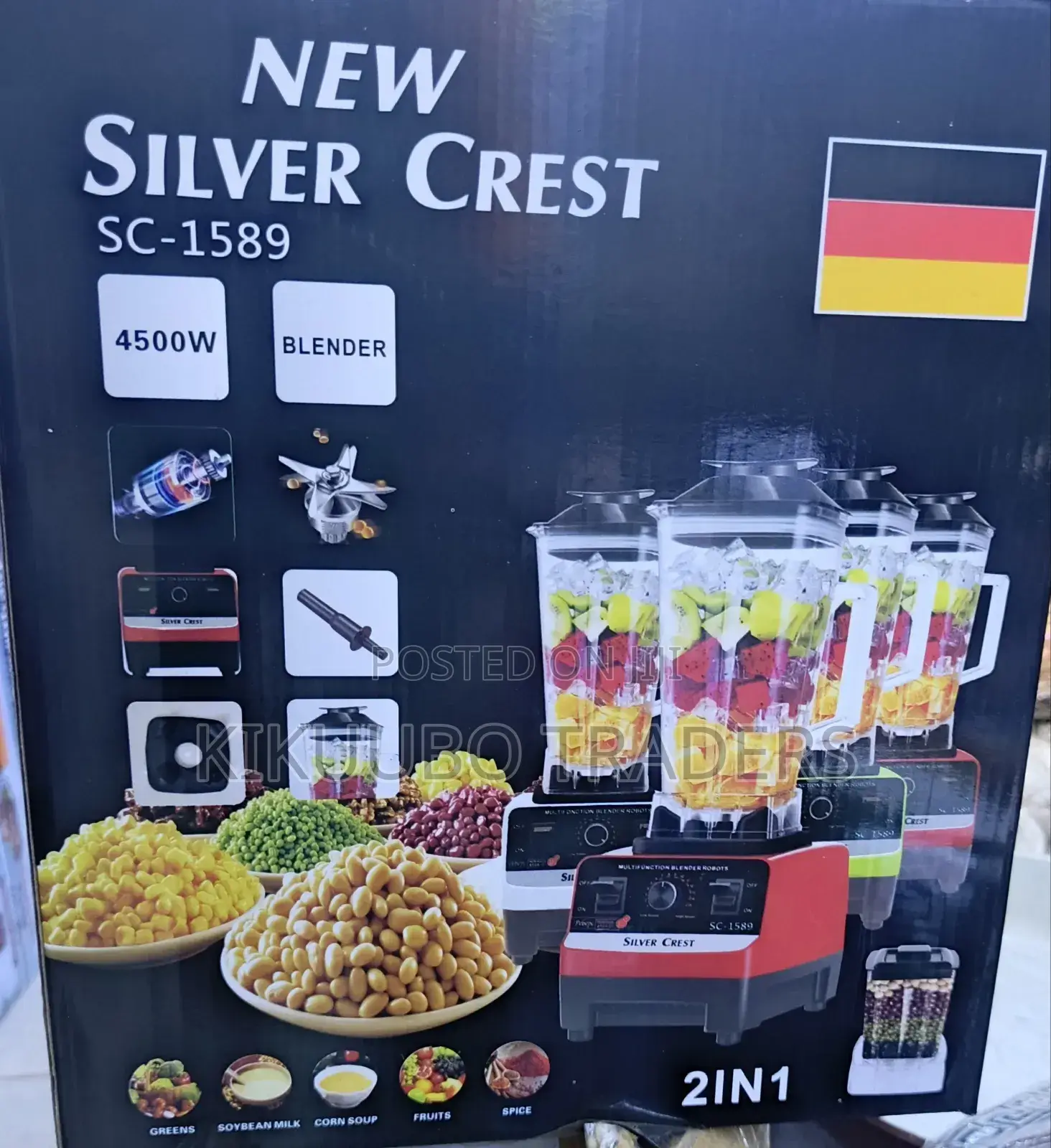 Silver Crest 2in1 Electric Blender