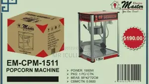 Electro Master Commercial Electric Popcorn Maker Machine
