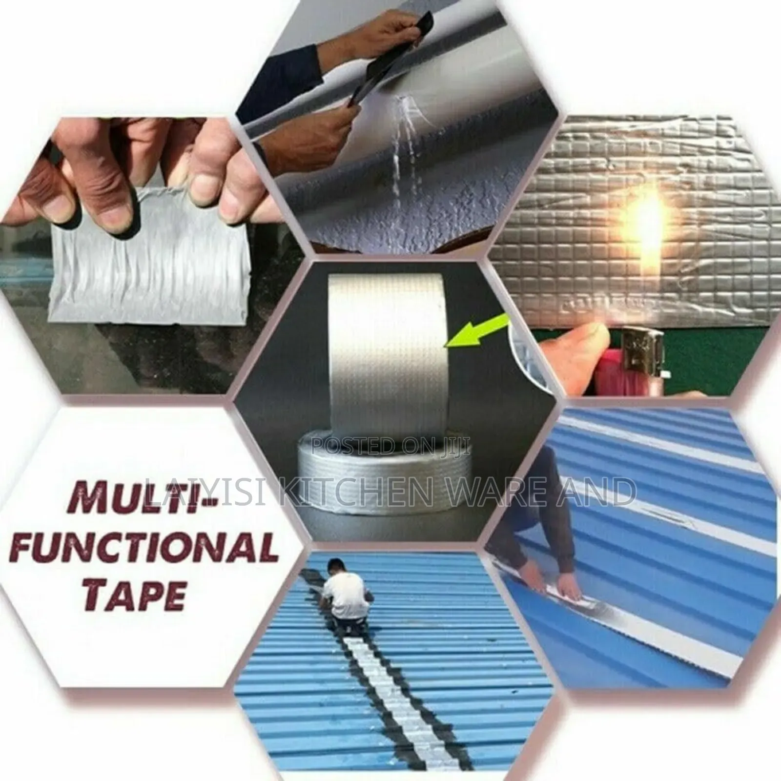 Waterproof Tape Leak Roof Pipe Repair Adhesive Tiles Etc