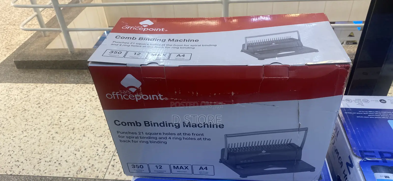 Office Point Comb Binding Machine