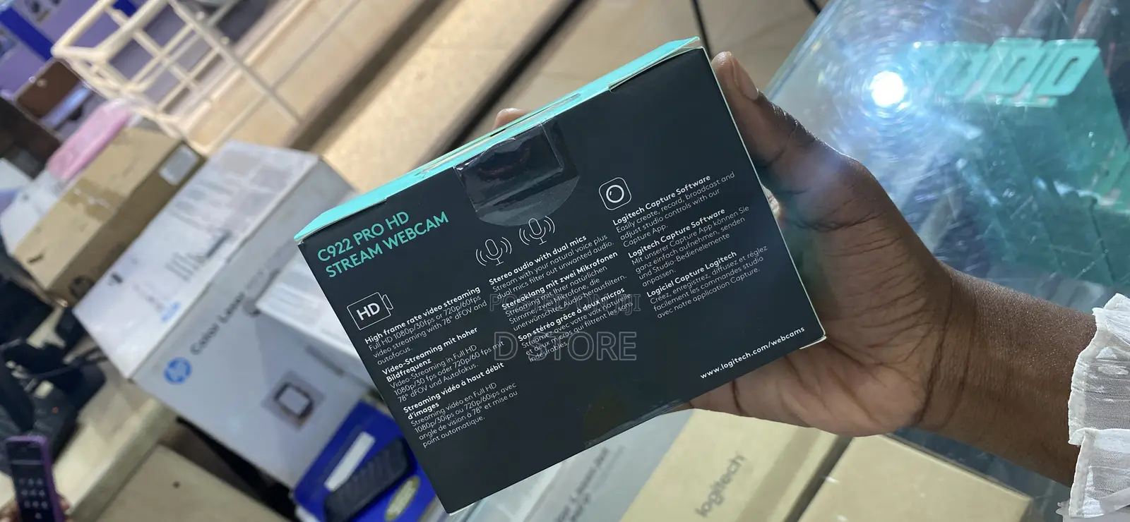 Logitech C922 Pro HD Stream Webcam