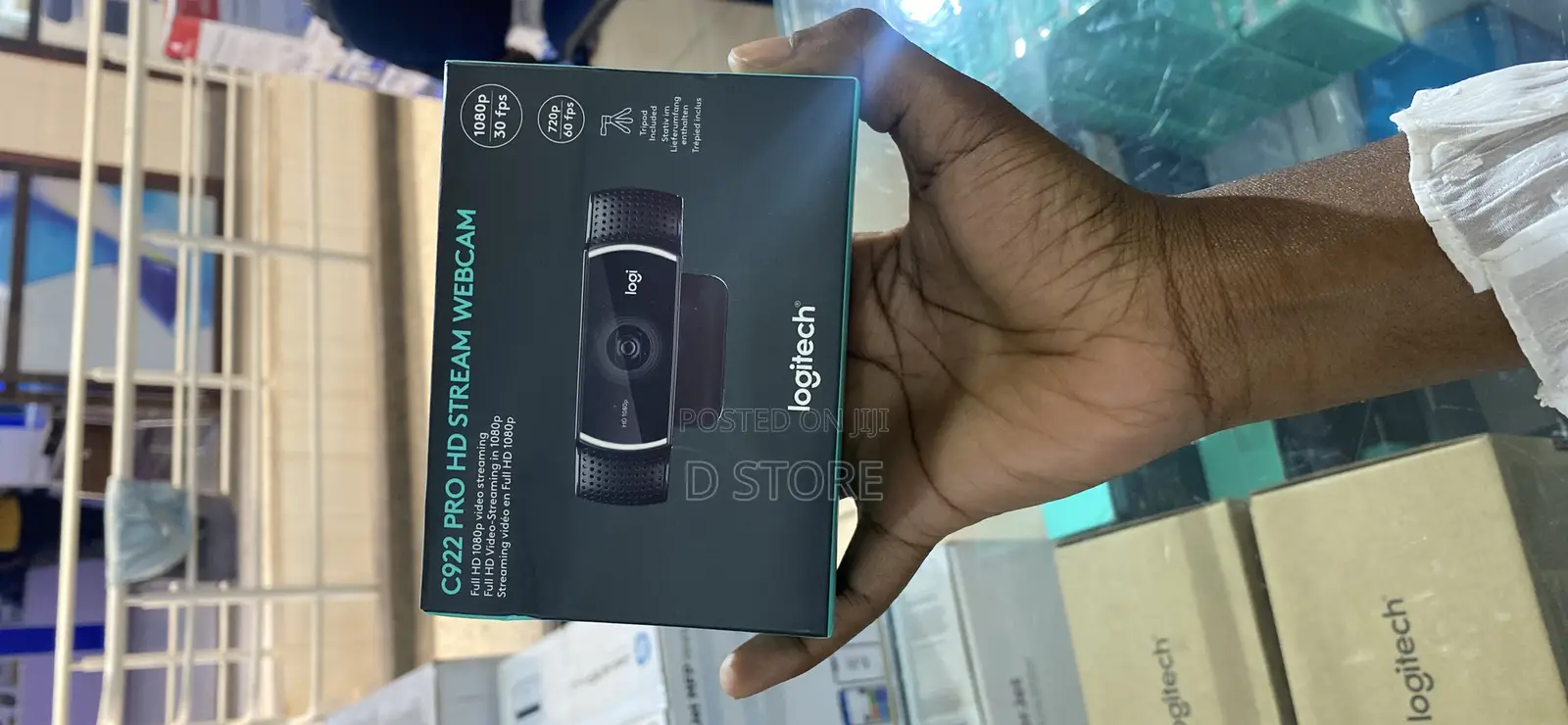 Logitech C922 Pro HD Stream Webcam