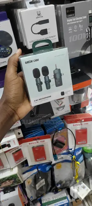 Greenlion Mini Wireless Microphone/3in1 Microphone