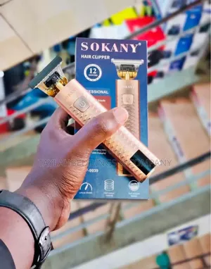 Sokany Rechargeable Hair Trimmer With Stainless Steel Blades