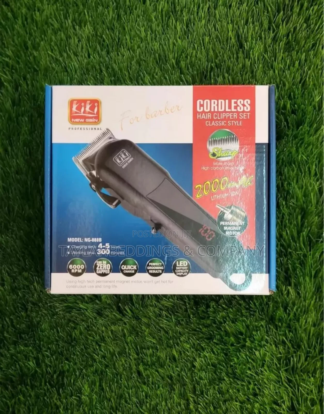 KIKI Rechargeable Digital Clipper