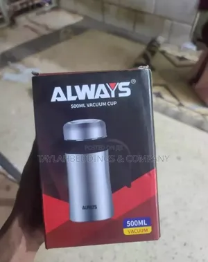 Always Stainless Steel Travel Mug, 500ml - Silver