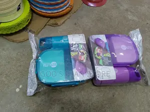 Plastic Baby Container and Bottle Set