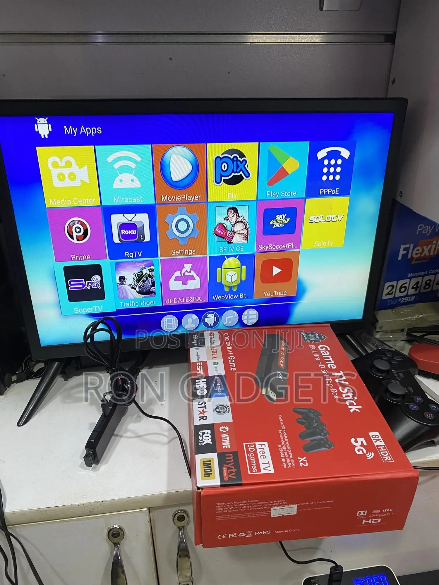Tv Stick With Game Pads