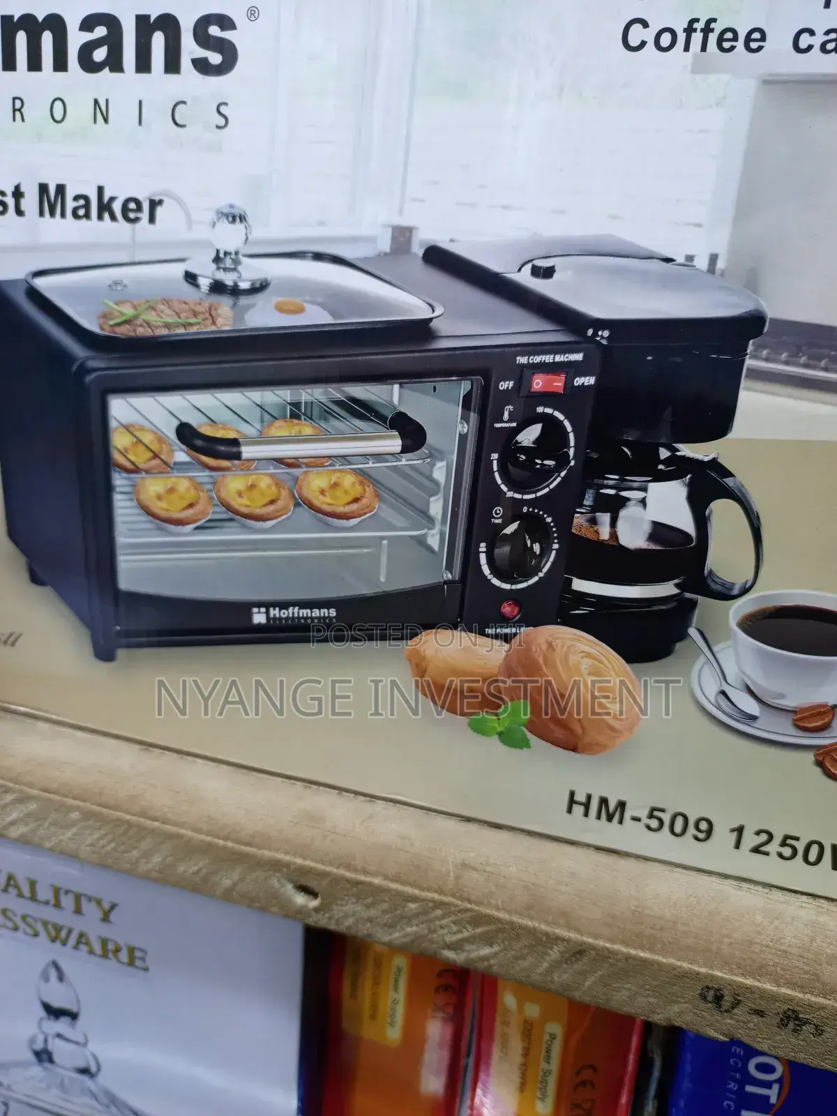 Breakfast Maker. Hoffman Breakfast Maker