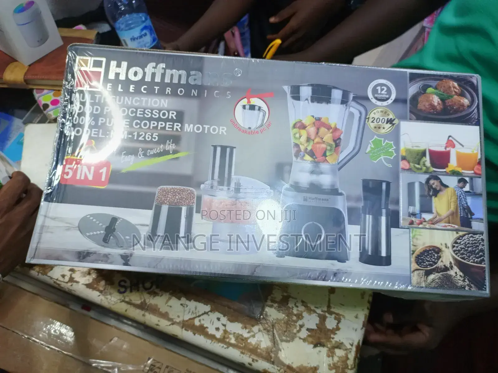Multi Functional Food Processor 5in1. Hoffman's Food Process