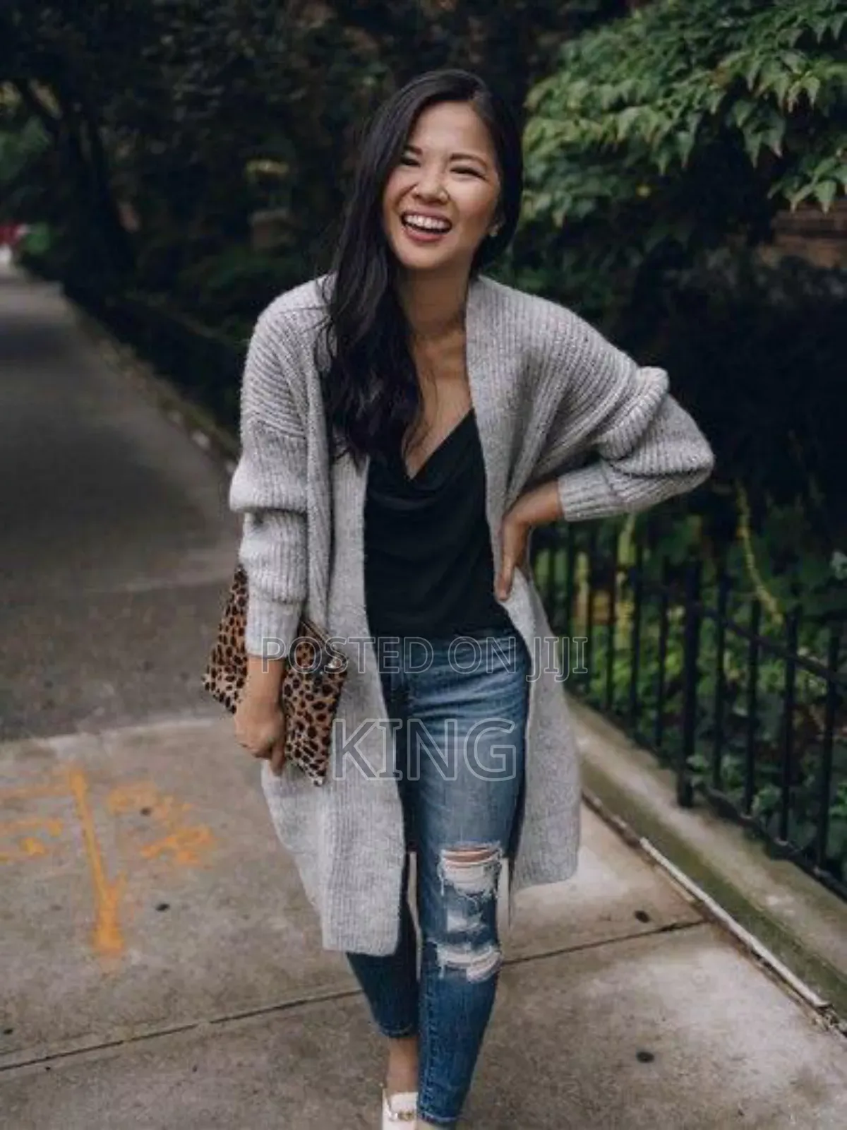 Magefest Drop Shoulder Long Sleeved Cardigan