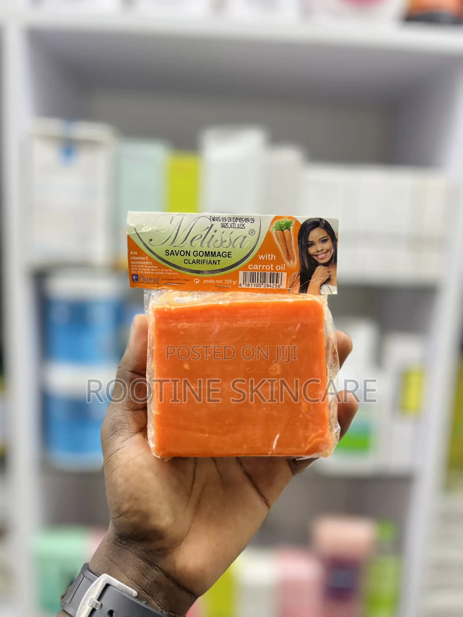 Melissa Lightening Clarifying Carrot Oil Soap