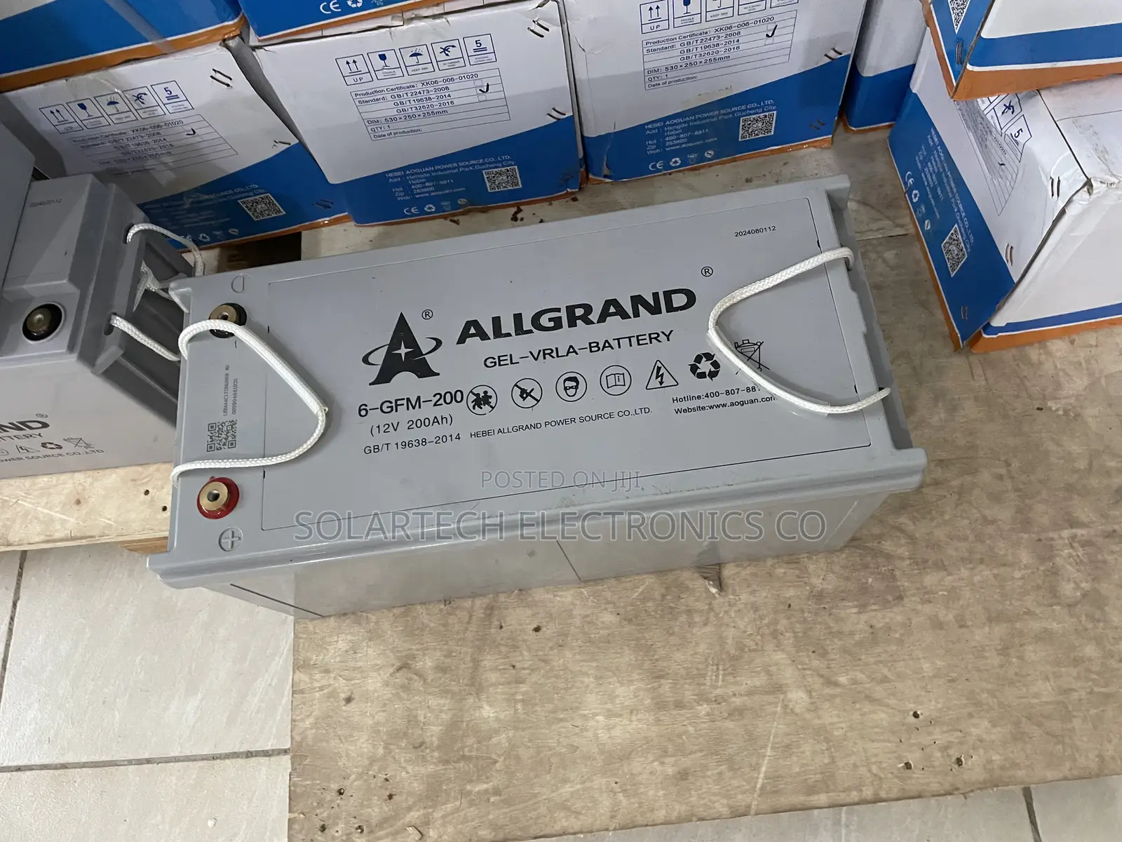 200ah Heavy Duty All Grand Solar Batteries