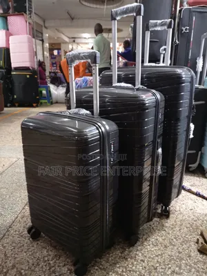 3pcs Plastic Suitcases