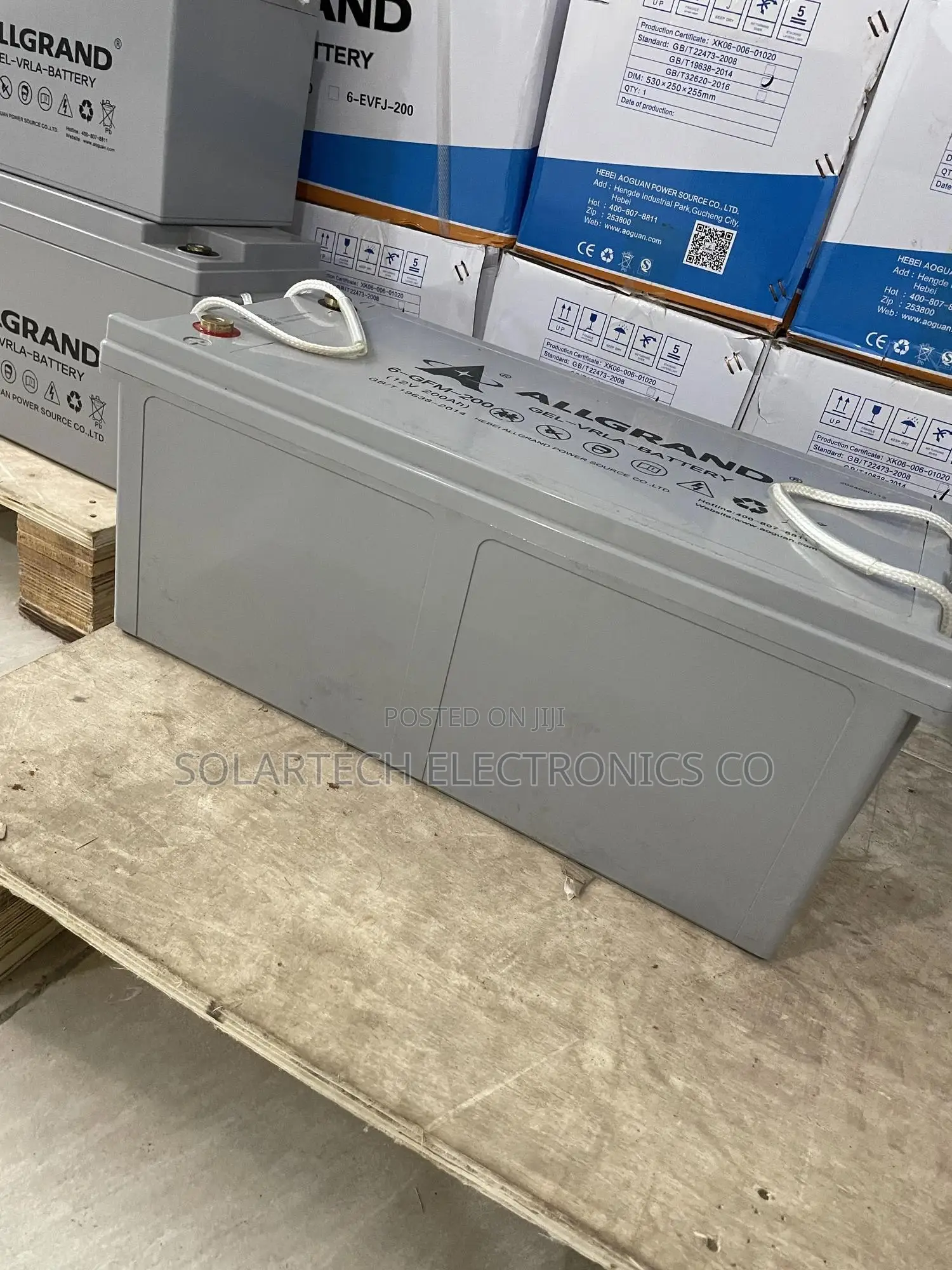 200ah Heavy Duty All Grand Solar Batteries
