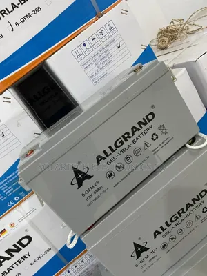 65ah VRLA GEL Batteries/ All Grand Solar