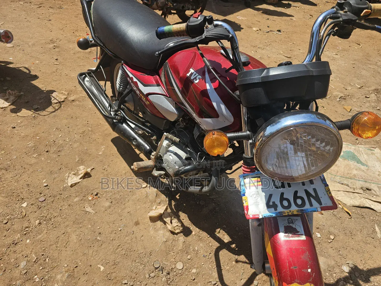TVS HLX 125 2021 Red