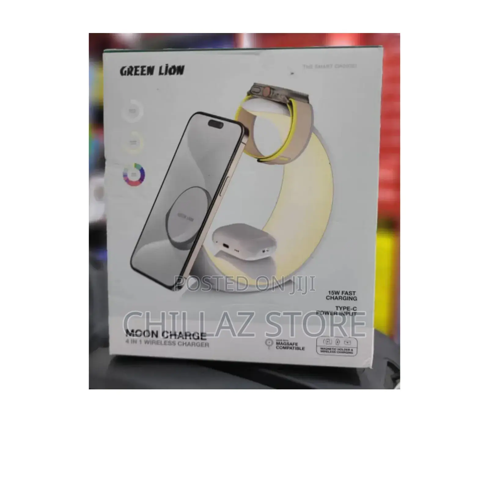 Green Lion 4 in 1 Electric Moon Charge.