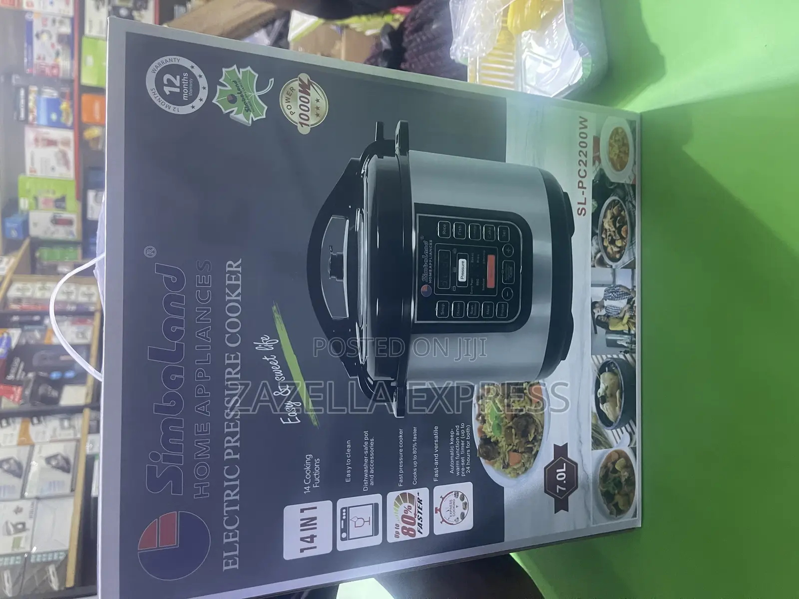 Simbaland 14 in 1 Electric Pressure 7l