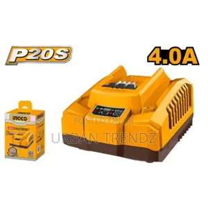 INGCO FCLI20411 - Fast Intelligent Charger - Orange