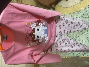Pink Shirt, White Pant Pyjamas