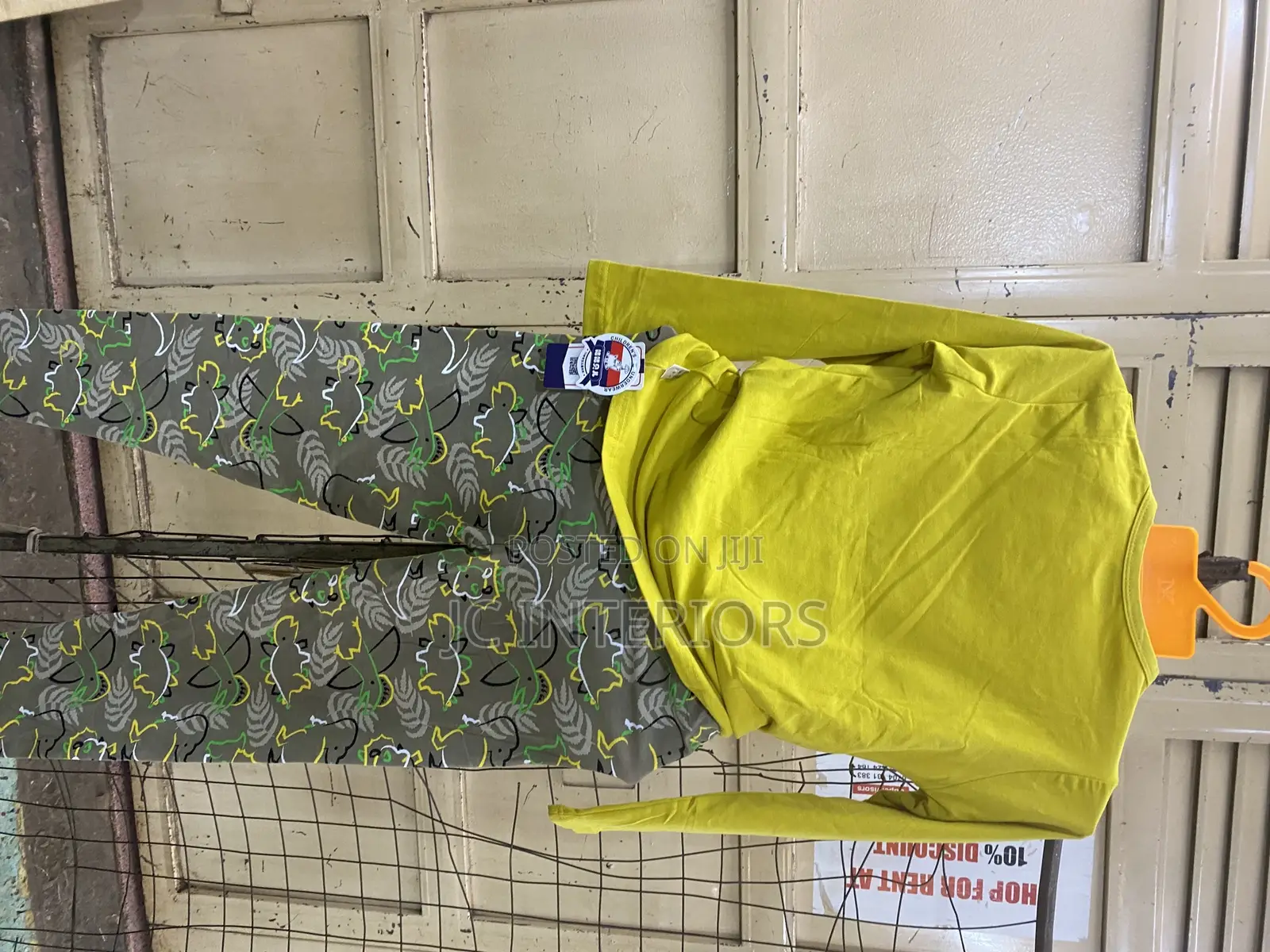 Yellow Shirt Pyjamas