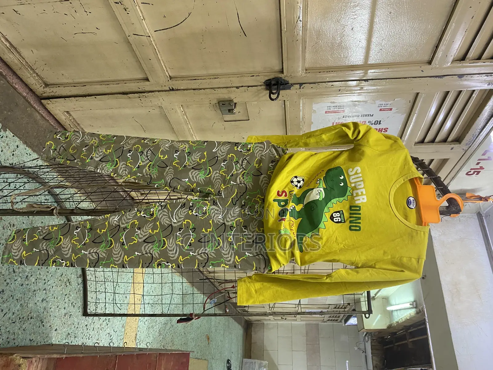 Yellow Shirt Pyjamas