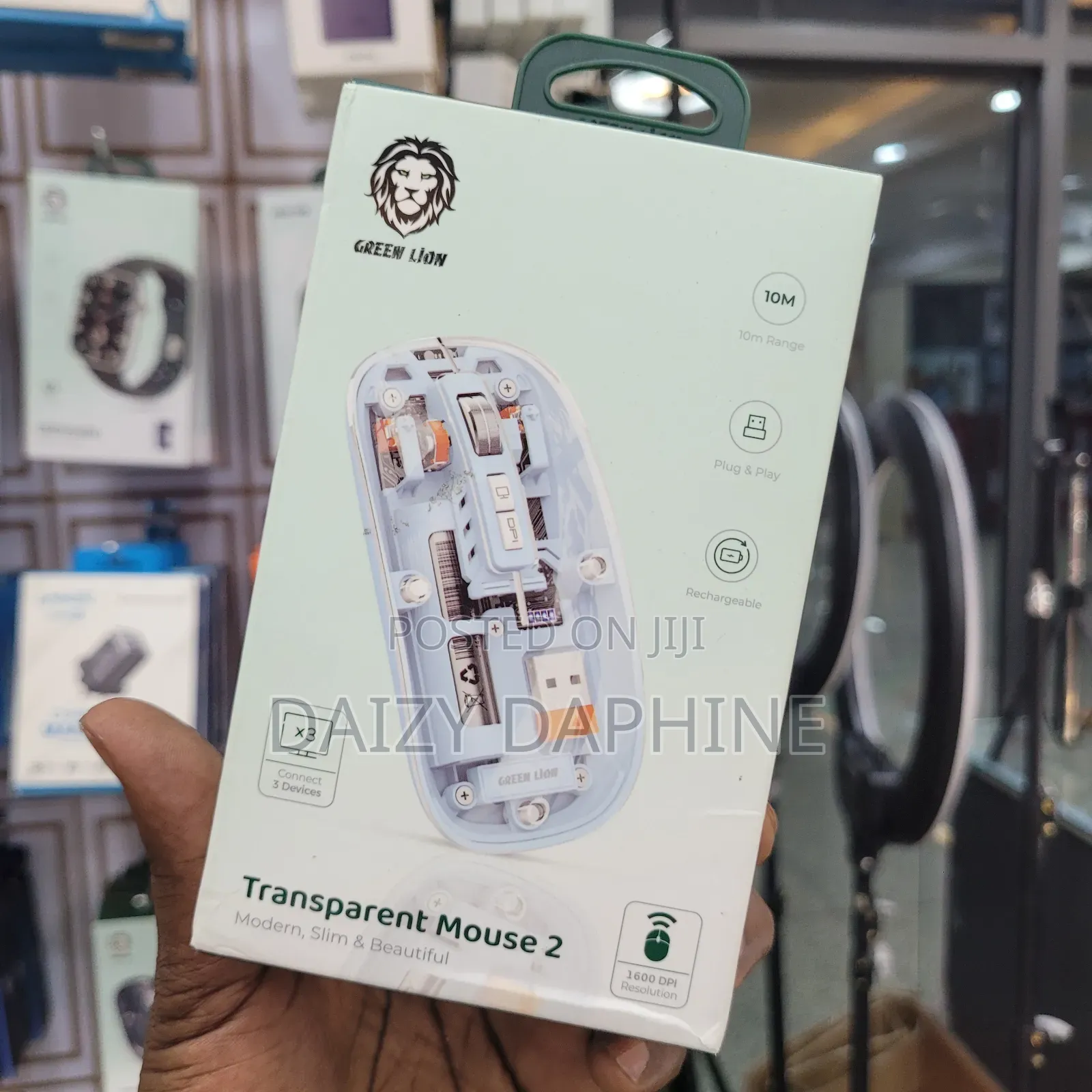 Green Lion Transparent Mouse 2/Transparent Mouse 2 Wireless