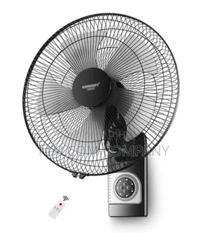 Geepas Wall Fan With Remote Control