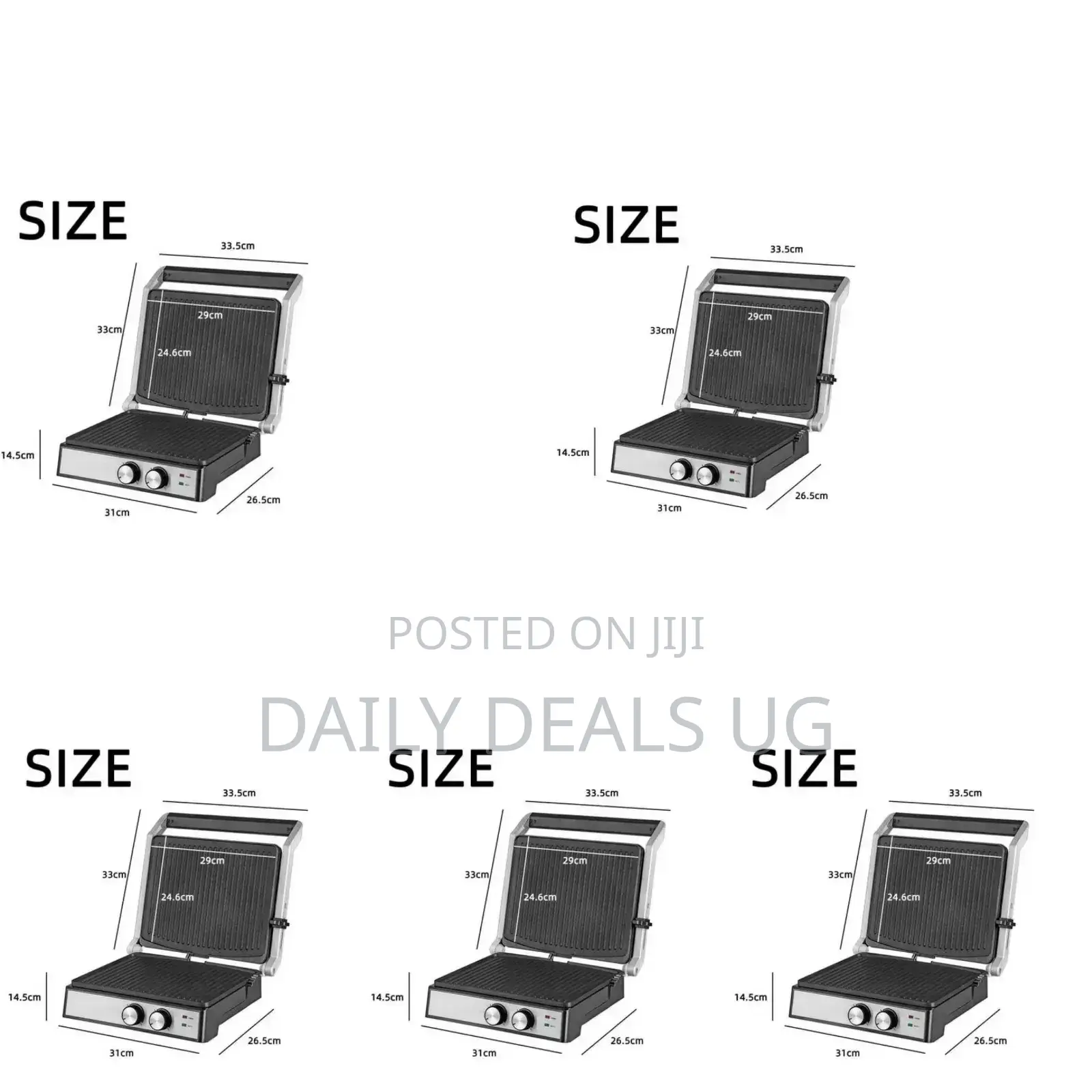 Electric BBQ Grill Press