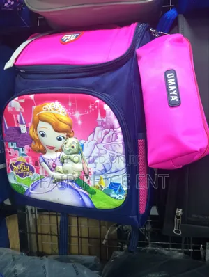Planned Kids Backpack Charactered Bag.Sofia(Purple)