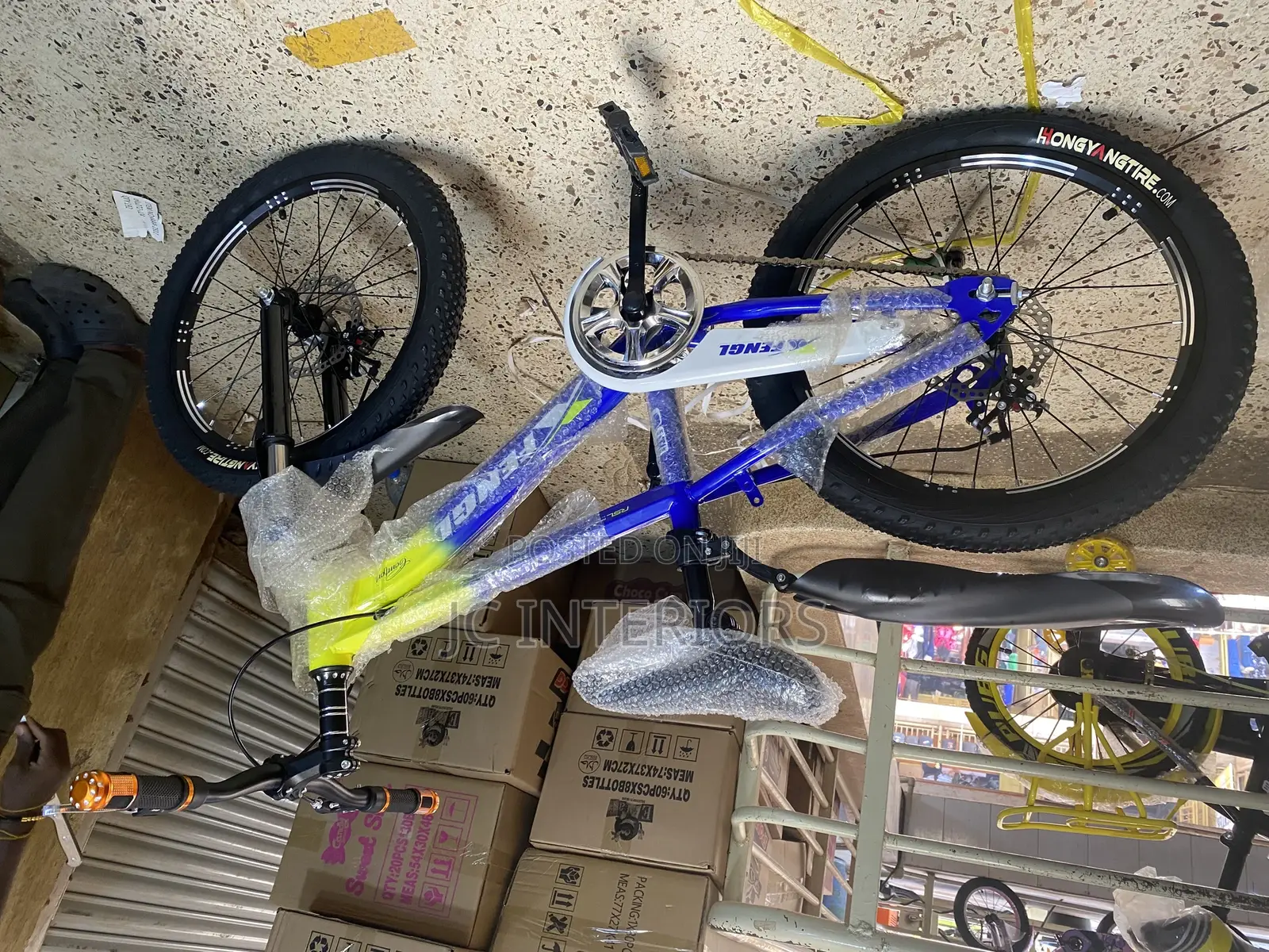 Bluish Bicycle