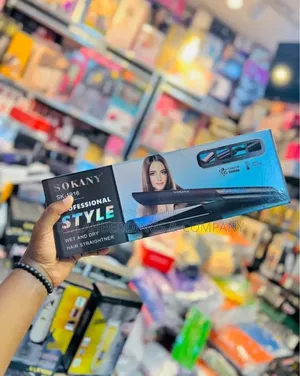 Sokany 750 Degrees Fahrenheit Ceramic Hair Straightener