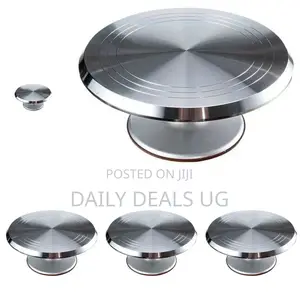 Aluminum Rotating Cake Stand