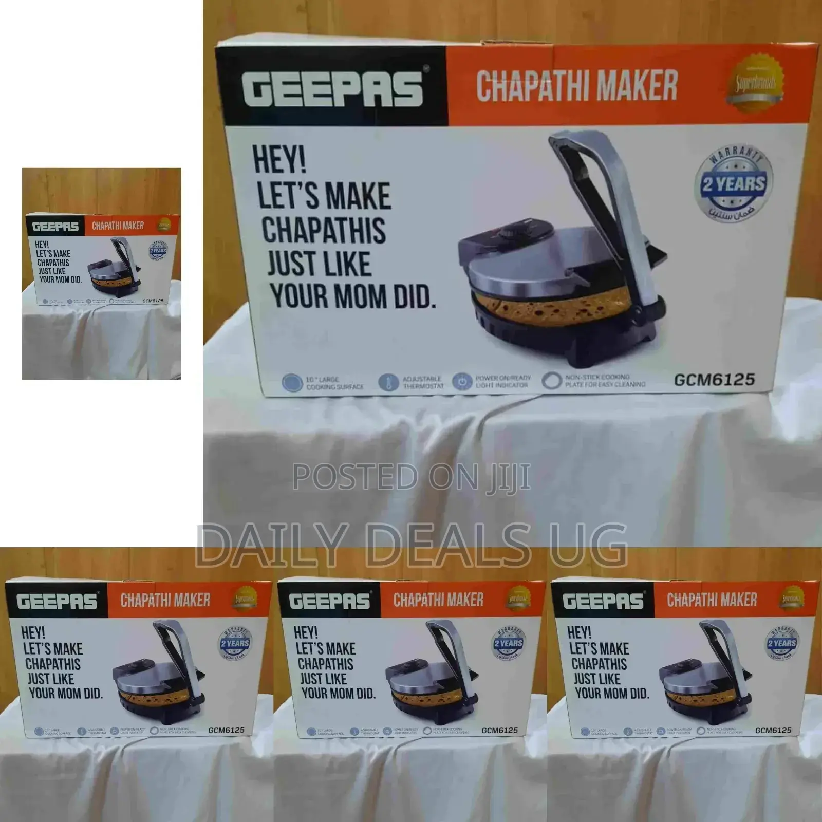 Electric Geepas Chapati Maker