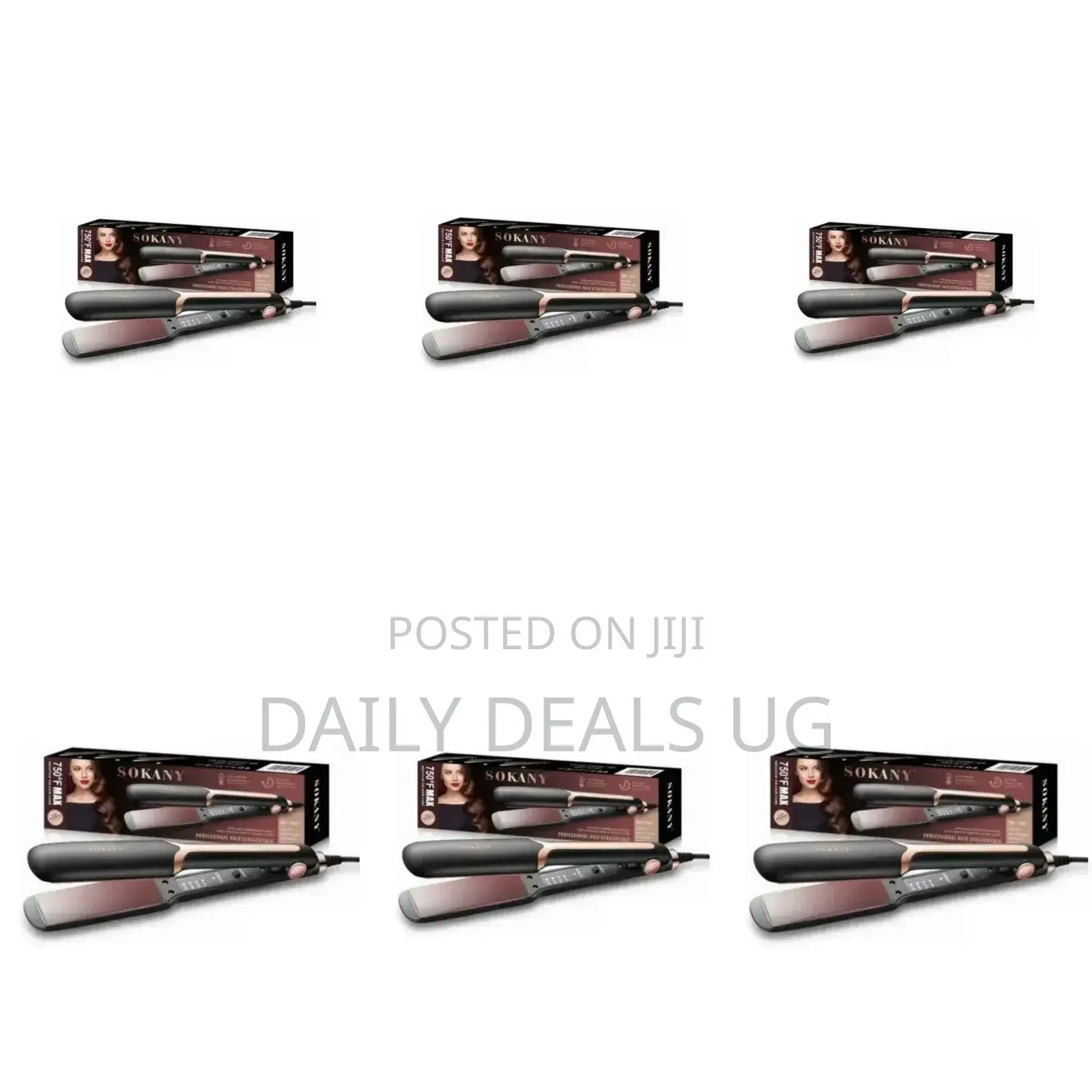 Electric Sokany Hair Straightener
