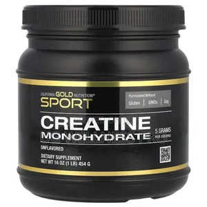 Sport, Creatine Monohydrate, Unflavored, 454 G 91 Servings