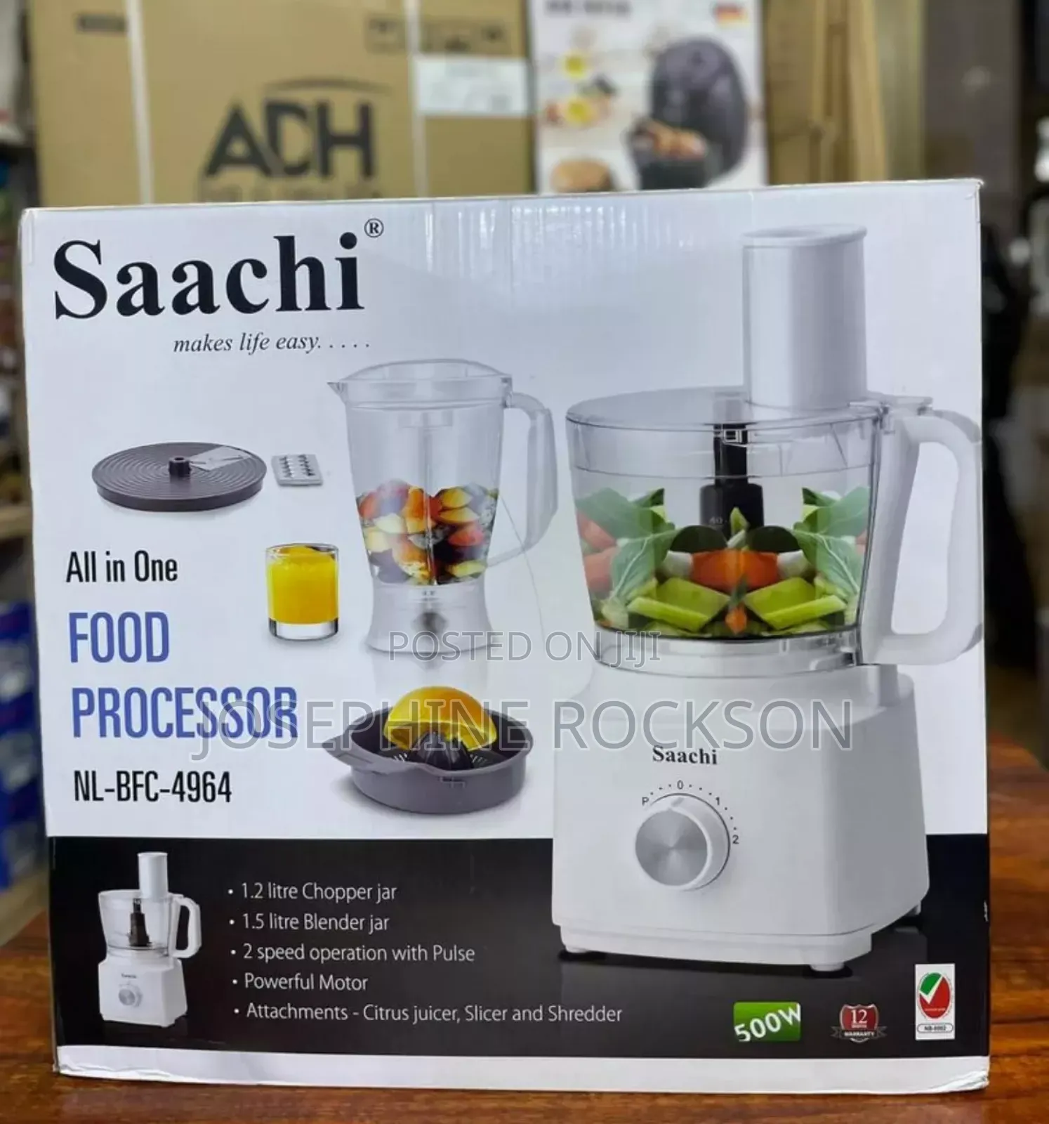 Saachi Food Processor