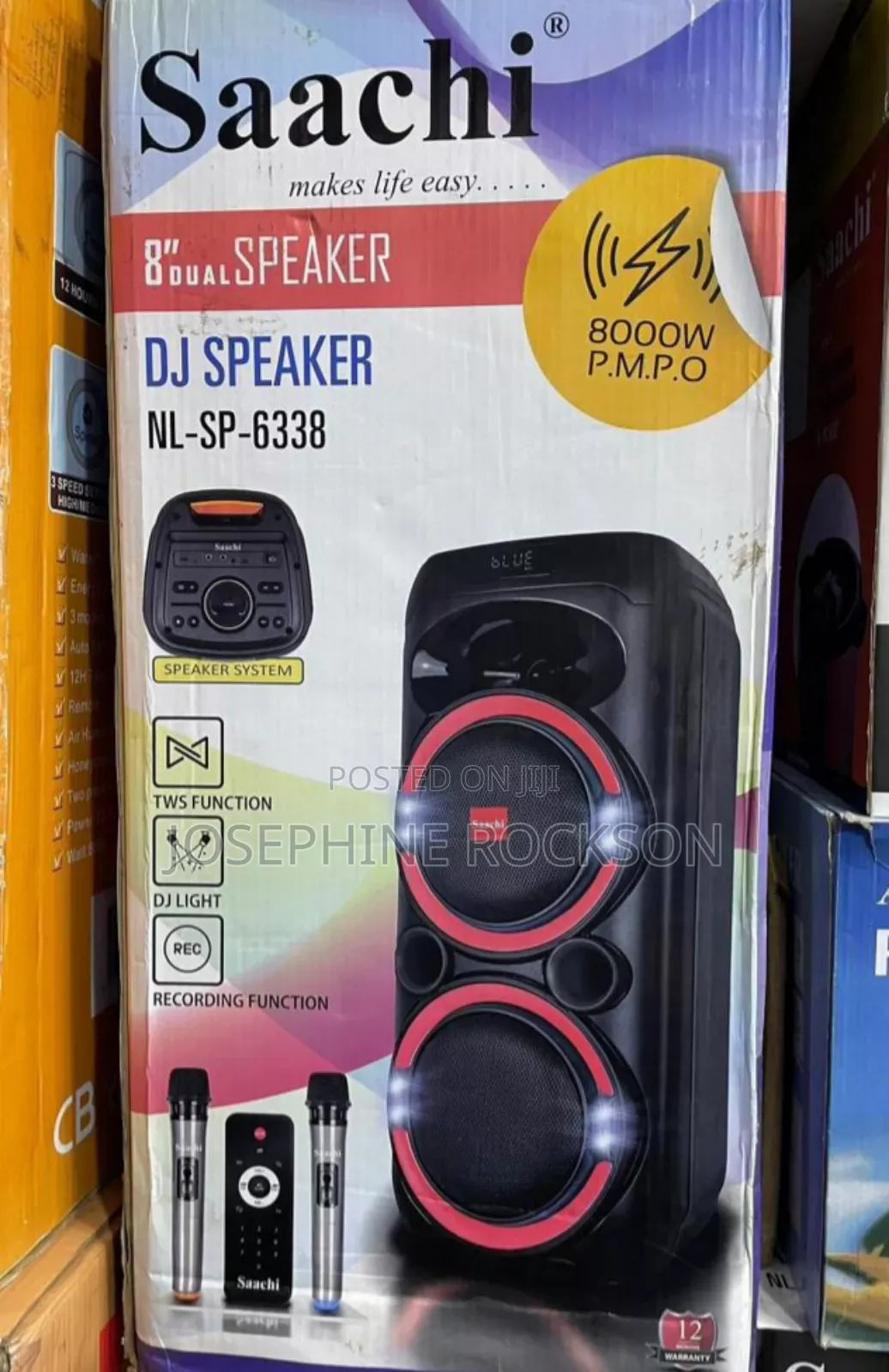 Saachi Rechargeable Speaker