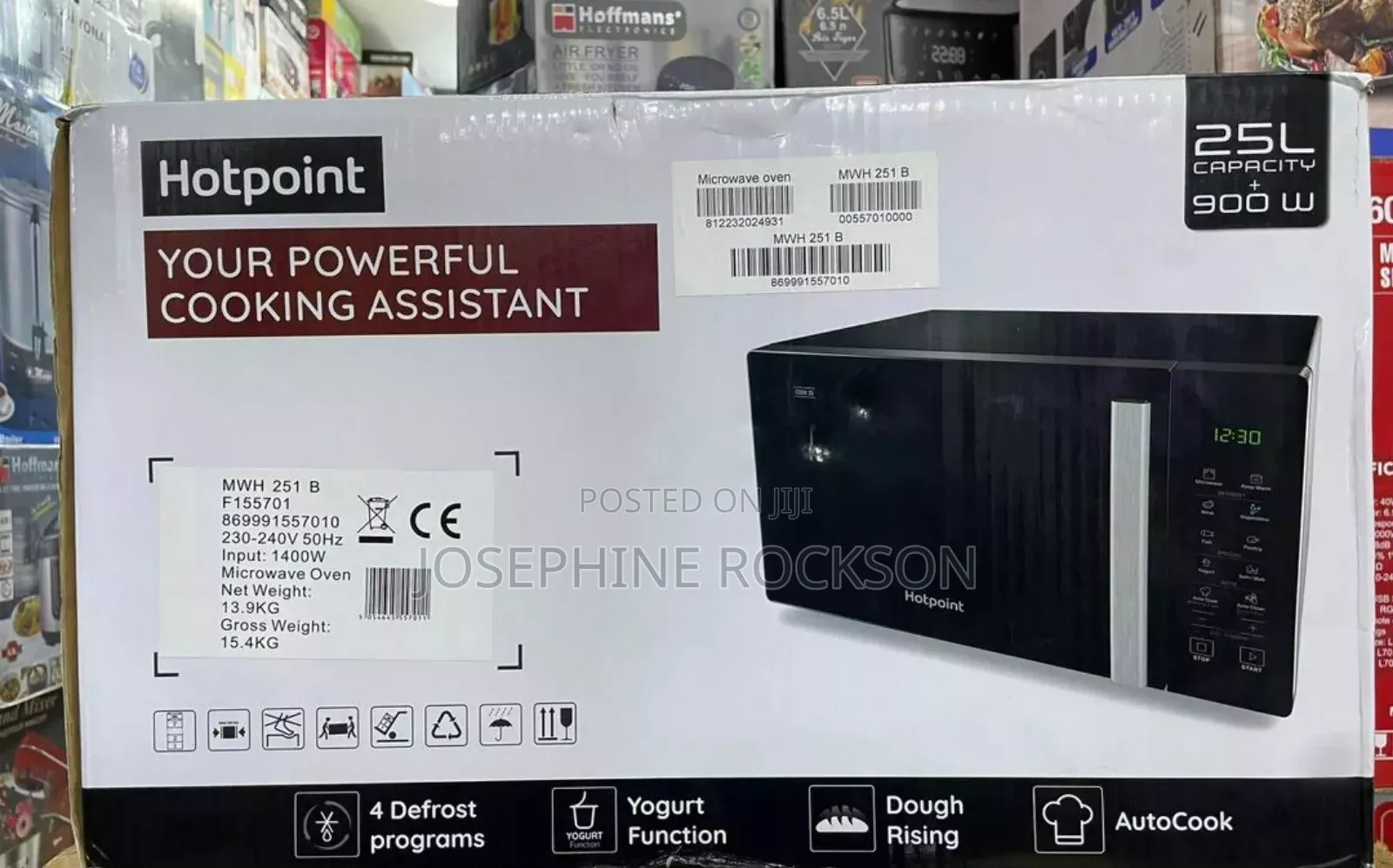 25 Litres Hot Point Microwave