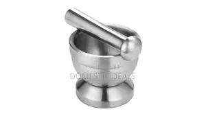 Stainless Steel Motor and Pestle