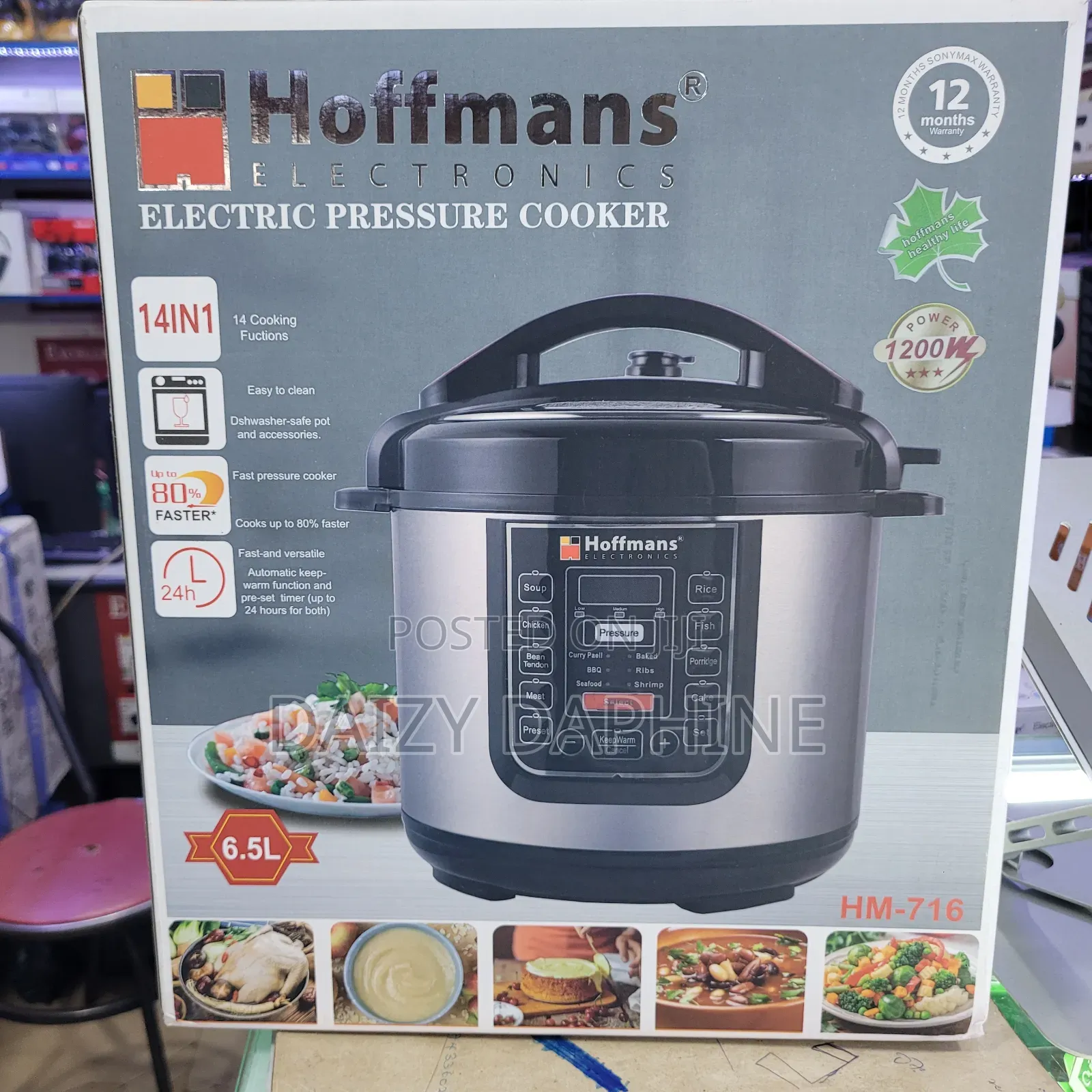 6.5 Hoffman Pressure Cooker/ Pressure Cooker Hoffman